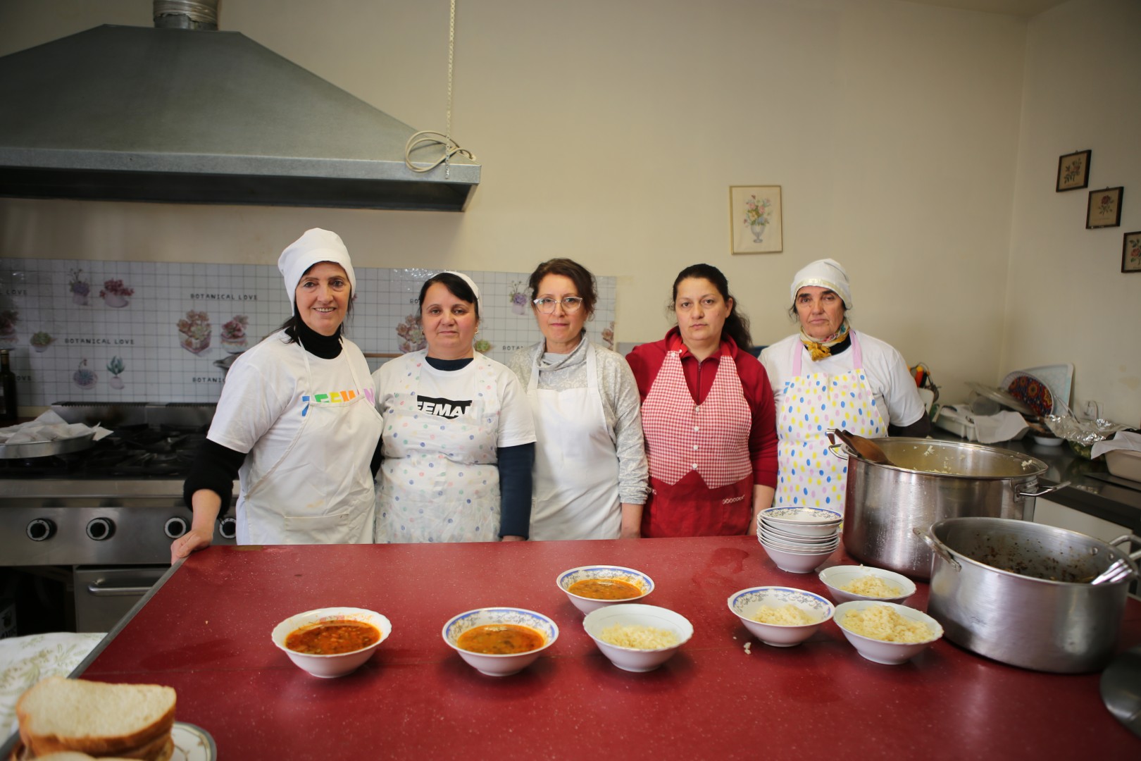 Our volunteers serving the homeless in Bulgaria.